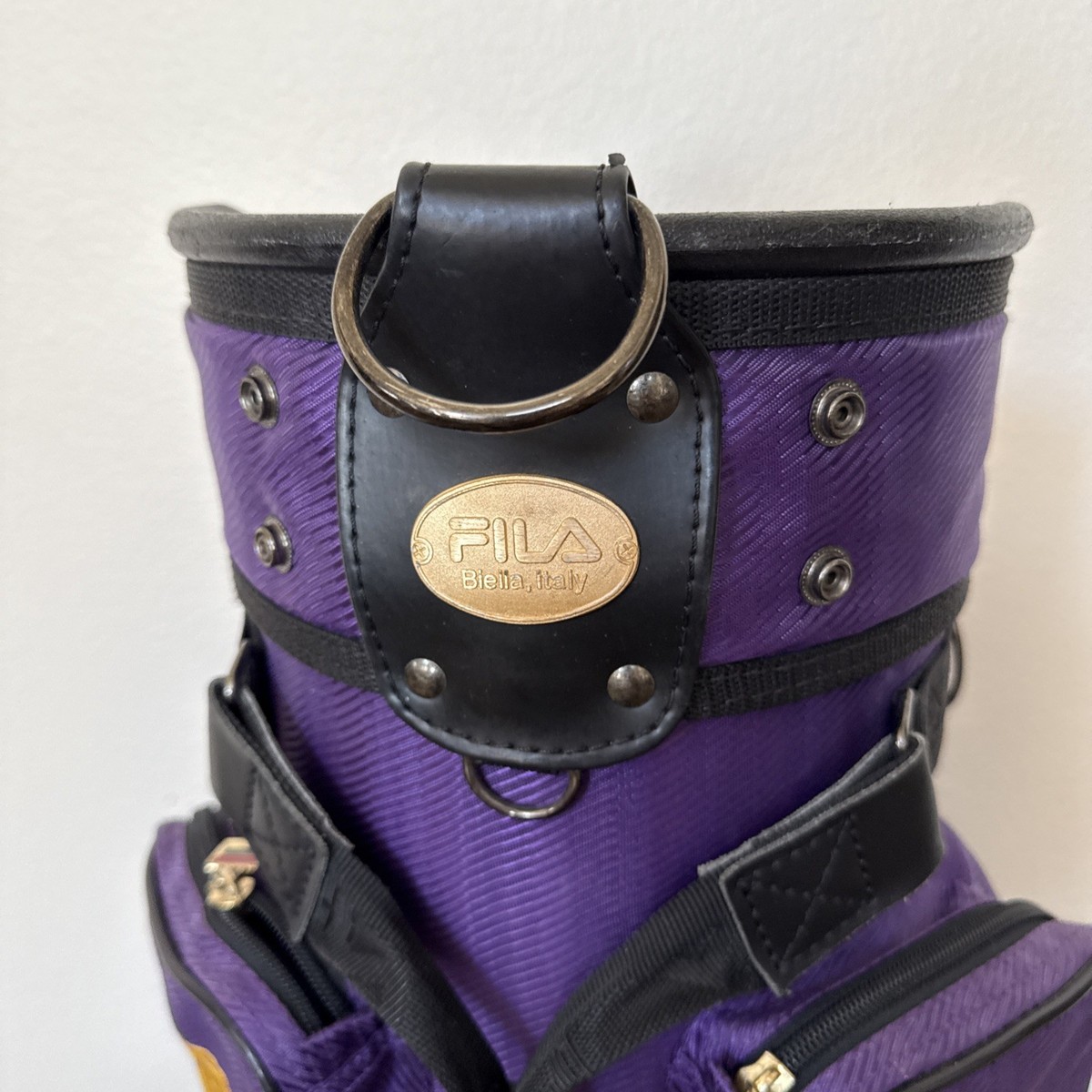 Vintage Fila 90s Golf Bag, Zipper Pockets Purple | eBay