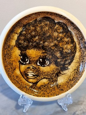 Vintage Studio Anna Pottery ''Weehi'' Pin Dish Mid-Century Australian Ceramic VGC
