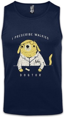 Dogtor Herren Tank Top Deutscher Dog Schäferhund Hund Tierarzt Hunde Dogs Dawg
