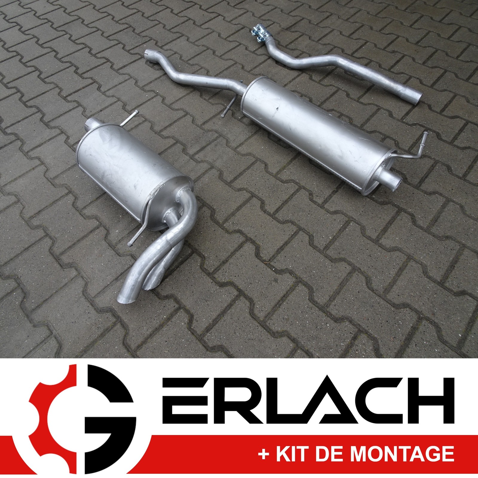 Silencieux échappement Ford Galaxy et VW Sharan TDI