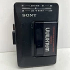 Sony Walkman WM-F2015 AM/FM Radio Cassette Player *New Belts* * Works* *Cleaned*