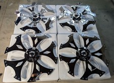 20 Chrome Spinners Wheels Rims Fits Any Wheels Free Install Kit