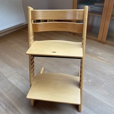Stokke Tripp Trapp Hochstuhl, Buche, Naturholz, Newbornfähig