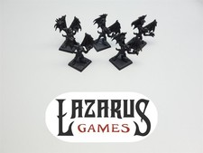 Warhammer Dark Elf AoS Order: Cities of Sigmar - 5x Harpies (primed oop metal)