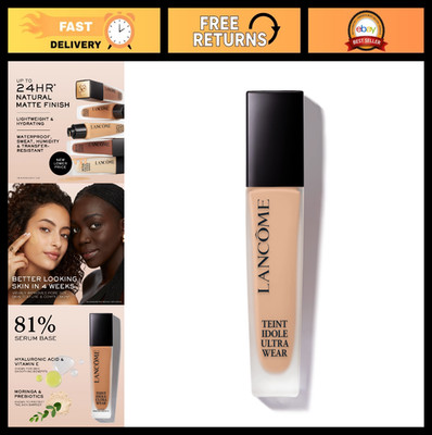 Natural Matte Foundation - Longwear, Medium-Full Coverage, Waterproof & Hydratin