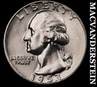 1953 Washington Quarter - Choice Gem Brilliant Uncirculated  Lustrous  #K968