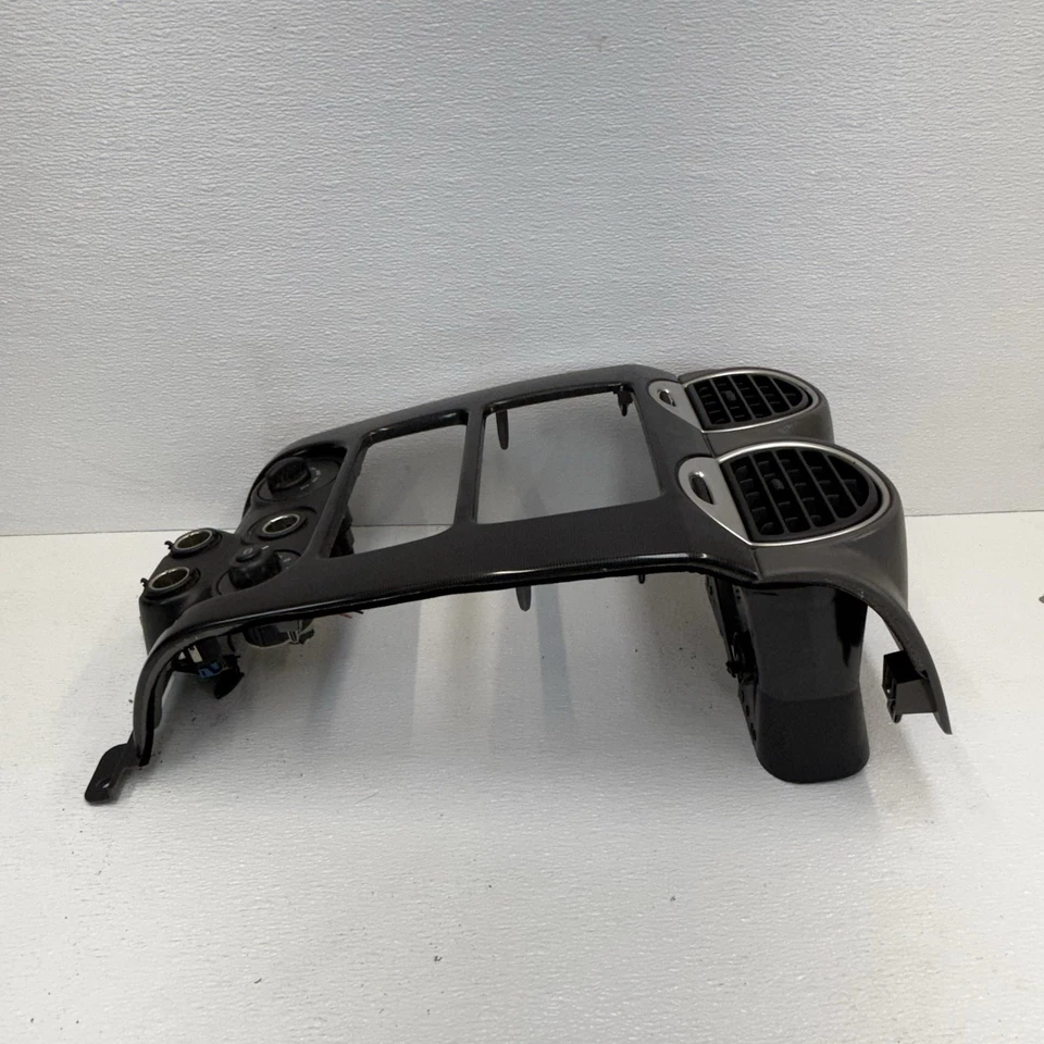 GMC Envoy 2002-2008 radio tablero ventilación bisel control de clima negro OEM Foto 4 de 4