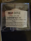 Yankees Brian Doyle 1978 Signed Baseball