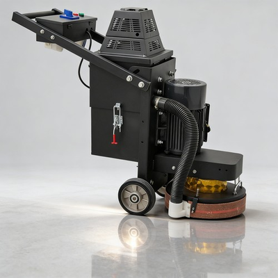 #ad Cement Ground Epoxy Floor Grinder Polisher Dust free 220V 4 Grinding Head $1374.94