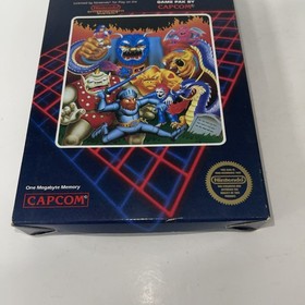 NES Ghosts &lsquo;n Goblins, 5 Screw, With Hang Tab And Poster