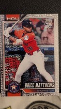 2026 Topps Series 1 #132 - Brice Matthews - Spring Training Parallel - Rookies