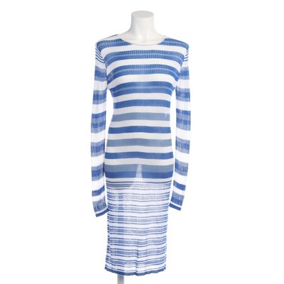 Kleid Diane von Furstenberg Blau Weiß L