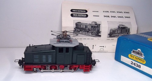 Trix Express International 2438 - E63 in Grün von 1965, neuwertig, OVP! | Condition: Gebraucht