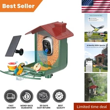 Automatic Capture Smart Bird Feeder with Camera - Perfect Gift for Bird Lovers