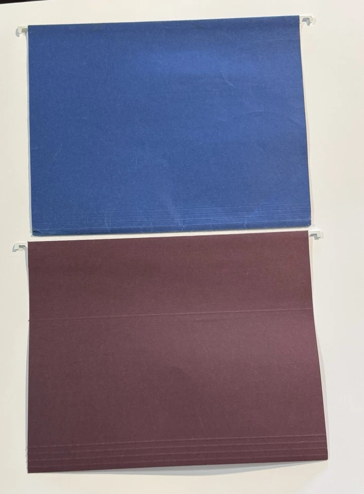 Lot Of 25 Oxford Hanging File Folders Green/Tan With 2 Bonus (27 Total) - Image 4 of 4