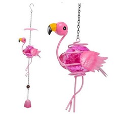 Taman Campana de viento de flamenco   2 piezas de campanilla de viento para
