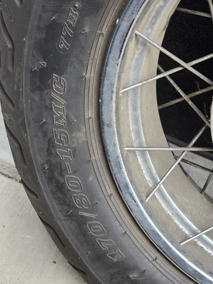 2002 1997-2004 BMW R1200C Rear Rim Wheel 170/80-15 M/C, 1.75 Wheel Width - Image 4 of 4