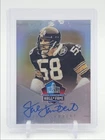 JACK LAMBERT 2024 PANINI HALL OF FAME AUTOGRAPH SILVER PRIZM AUTO /50 Q5033