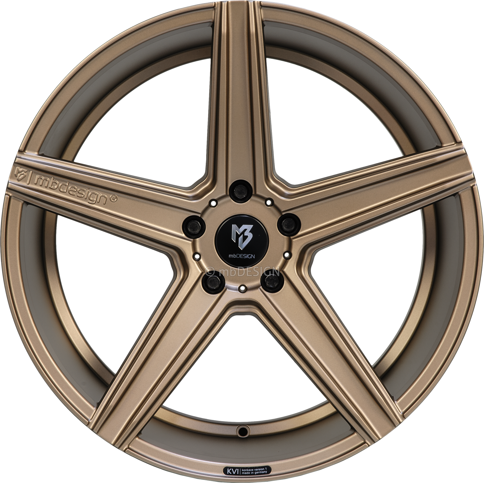 2X Mbdesign Aluminiumrad Gegossen KV1 Dc 9,0X20 Zoll (Stark Konkaves Design) Lk-image