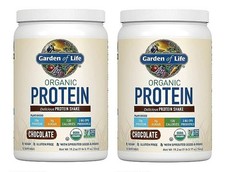 Pack 2 Garden of Life Organic Protein Plant B...