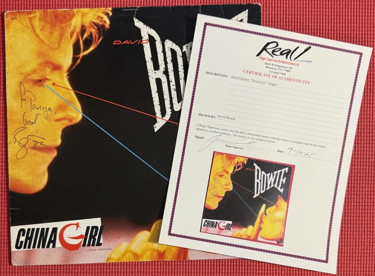 David Bowie　ラベル番号逆向き初回盤　Deramレーベル　英国原盤 David Bowie 签名摇滚、流行记录| eBay