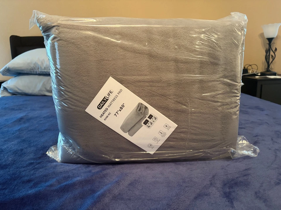 Матрас с подогревом DailyLife, королевский размер 77 x 80 дюймов, двойное управление - Изображение 4 из 4