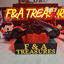 Batman Bat pod Motorcycle The Dark Knight Stealth Launch Cycle Only See Pics