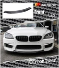 Carbon Fibre K Style Front Center Lip Spoiler Fits BMW F06 F12 F13 M6 Bumper
