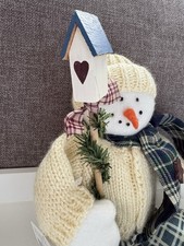 Juego De 6 Muñecas Matryoshka De Navidad | Muñecos De Nieve Rusos De Madera Pintados A Mano | Decoración De 14.5 Cm Para Hogar Y Fiestas