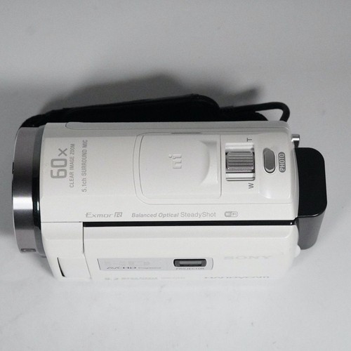 SONY HDR-PJ540 W Handycam White Video Camera Tested Used - Picture 7 of 24