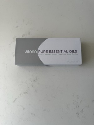 New USANA Pure Essential Oils Collection 6 Pack (60ml) - SEALED