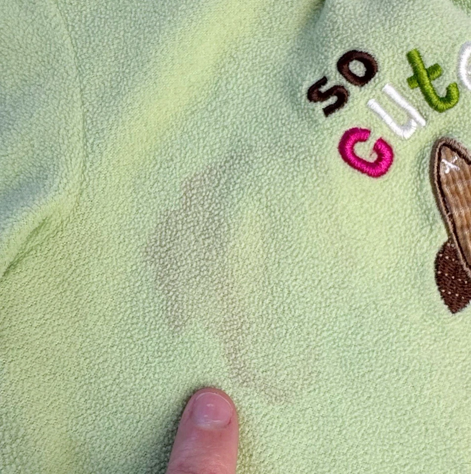 Juego de 2 vellón Carters Owl 12 meses Foto 4 de 4