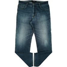 BRAX W36 L32 Jeans Hose Blau Herren Stretch Cooper Straight Leg Regular Fit 52 L