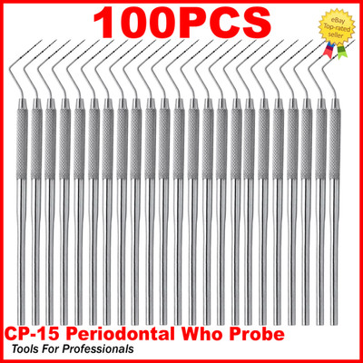 Dental Periodontal Probe UNC CP-15/CP-11.5B Screening Color-Coded Probes