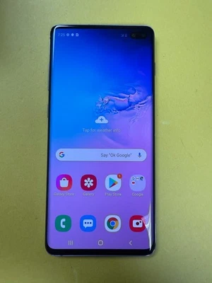Samsung Galaxy s10 plus g975F/DS 512gb Unlocked Single SIM Blue