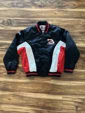 VTG Dale Earnhardt Nylon Puffer Full Zip Jacket Youth 8/10 Competitors View
