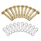 10x Shear Pins and Cotter Pins Parts Protecting The Snow Blower Portable Heavy