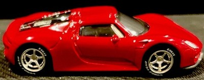 Matchbox Red Porsche 918 Spyder CUSTOM Wheel & Tire Real Riders 