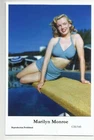 BX132) MARILYN MONROE SWIFTSURE PHOTO POSTCARD (C33/143) PIN UP FILM GLAMOUR