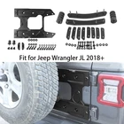 Rear Oversized Spare Tire Carrier Mount Bracket Full Kit for Jeep Wrangler JL
