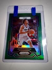 2023-24 Panini Prizm JALEN SLAWSON #149 Rookie Green Prizm