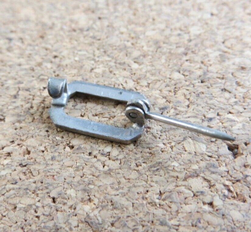 Tiny Antique Victorian Etched Rectangular Sterlin… - image 5