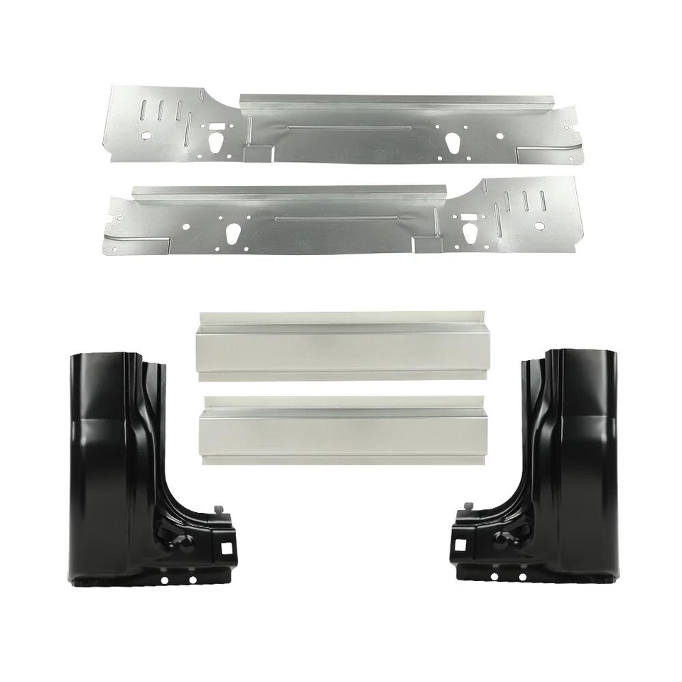Fit For 99-16 Ford Super Duty Standard Cab Inner&Outer Rocker Panels+Cab Corner - Image 2 of 4