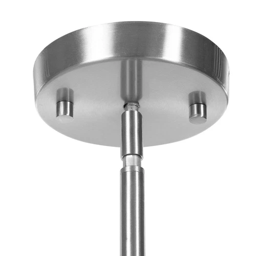 URBAN MODERN XXL 18" HANDMADE BLUE WHITE GLASS PENDANT LIGHT 22197 - Picture 3 of 6