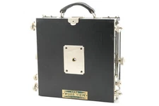 *RARE BLACK* IKEDA ANBA WOOD VIEW 45 4x5 Large Format Field Camera From JAPAN