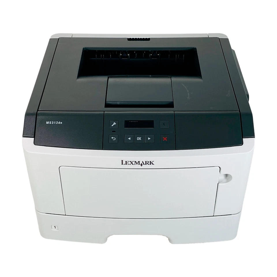 LEXMARK MS312DN Efficient Monochrome Workgroup Network Laser Printer No Drum - Image 2 of 4