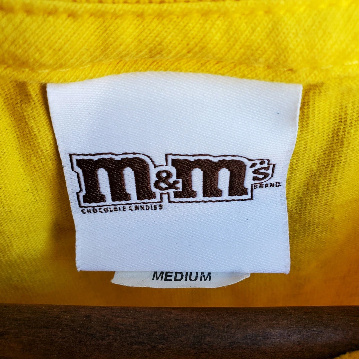 Tee shirt m&m's jaune sales