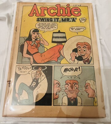 Pep Comics #68 Coverless 1948