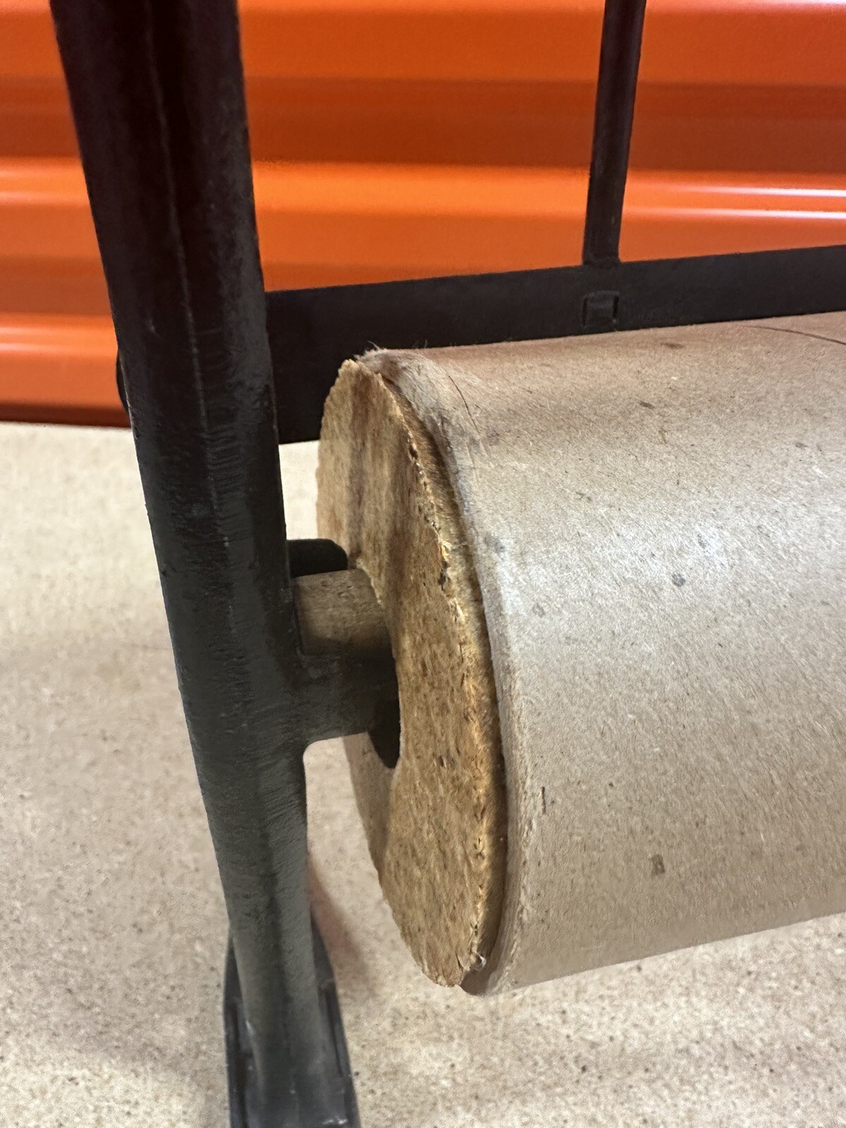 Antique General Store Butcher Paper Roll Holder Cutter Dispenser