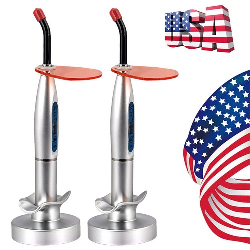 Woodpecker Style Dental LED Curing Light Cure Lamp Wireless Cordless 1500mw 5W